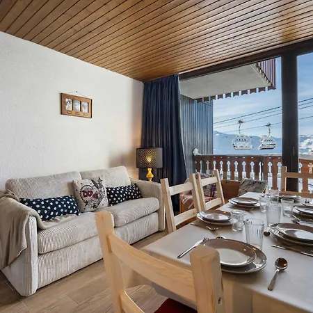 Ski-in Chalet-style View Flat - Les Eterlous Lägenhet Val Thorens